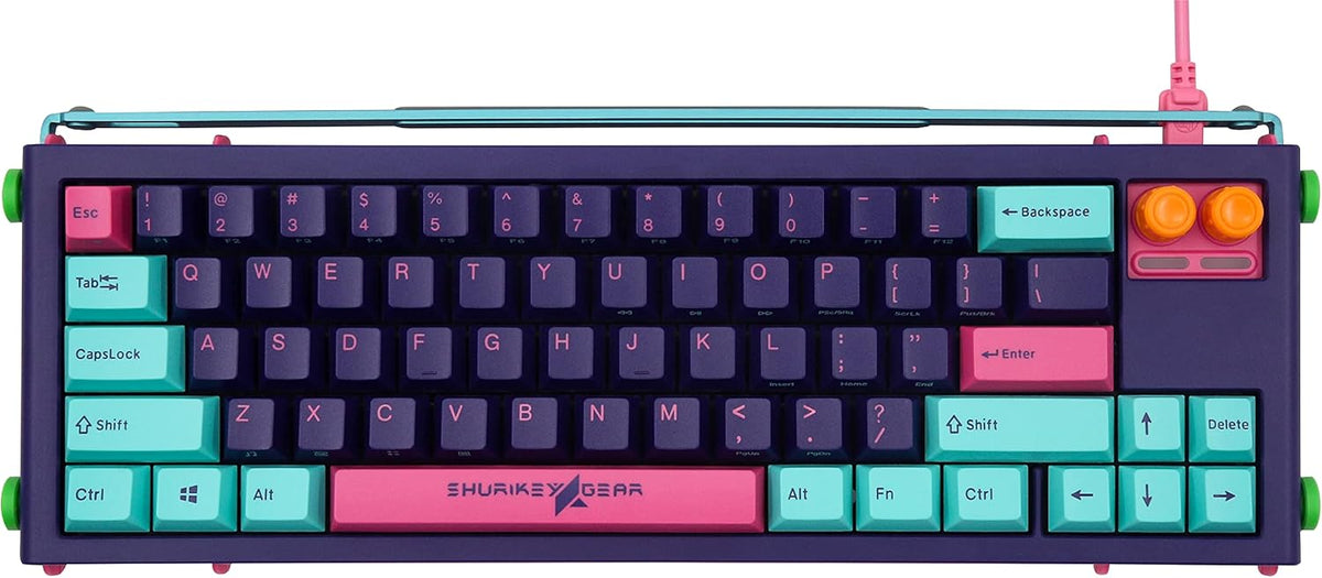 White LED Backlit Wireless Wired Mechanical Gaming Keyboard U34668