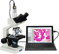 40X-2500X LED Digital Trinocular Compound Microscope with 5MP Camera and Mechanical Stage J4678