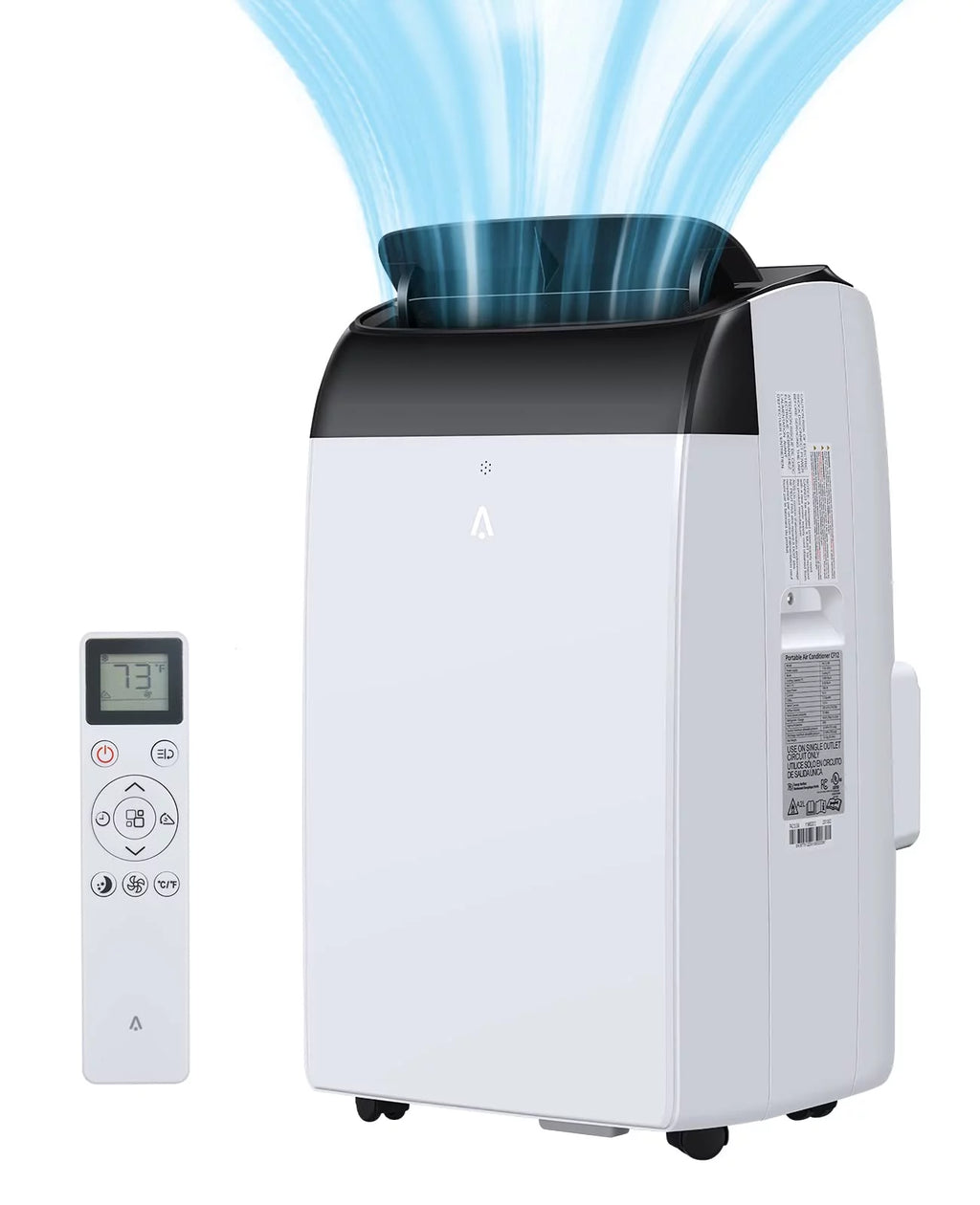 14,000 BTU 3-IN-1 Portable Air Conditioner with Remote Control T198