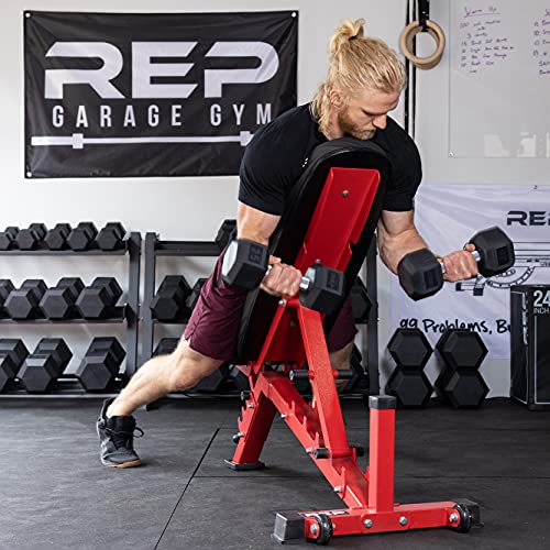 Rubber Hex Dumbbell Set with Rack Z2759