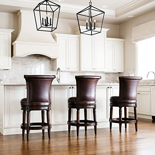 White Oak Finish Natural Color Fabric Counter Height Barstool with Back, Set of 2 T925729