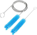 CPAP Tube Cleaning Brush 7 Feet Flexible 7 Inches Stainless Steel Wire Bristle Brush 22mm Tubing F20226