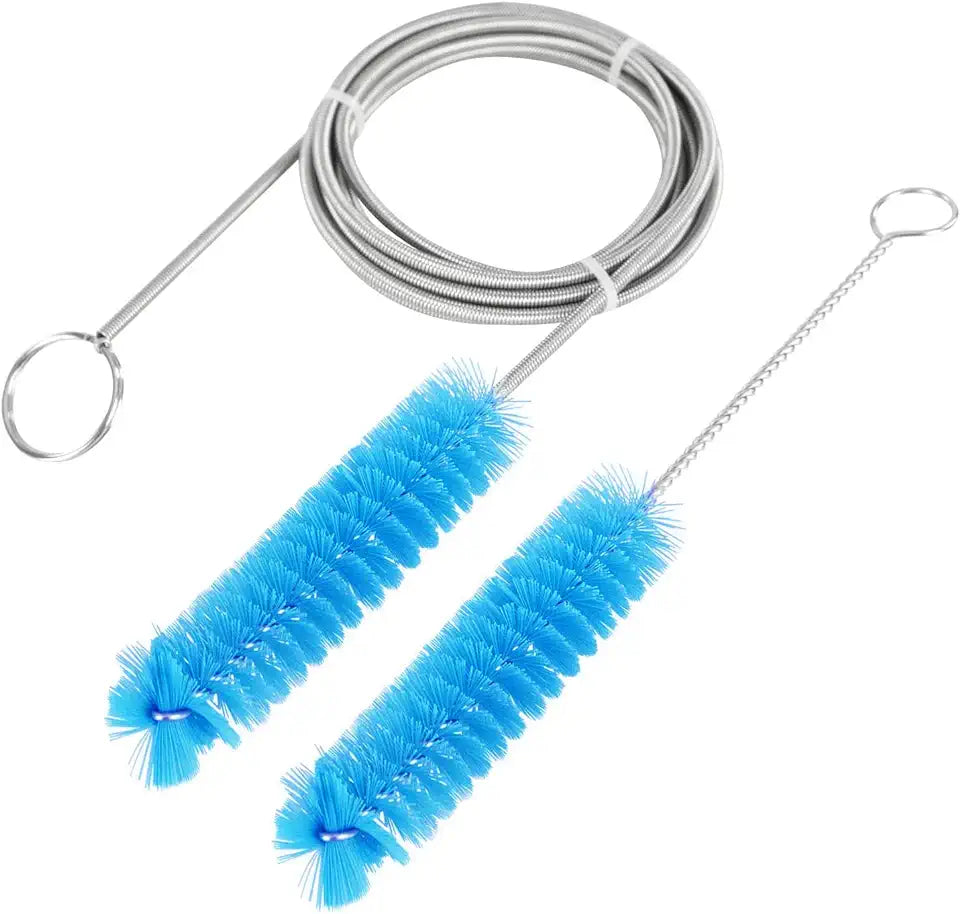 CPAP Tube Cleaning Brush 7 Feet Flexible 7 Inches Stainless Steel Wire Bristle Brush 22mm Tubing F20226