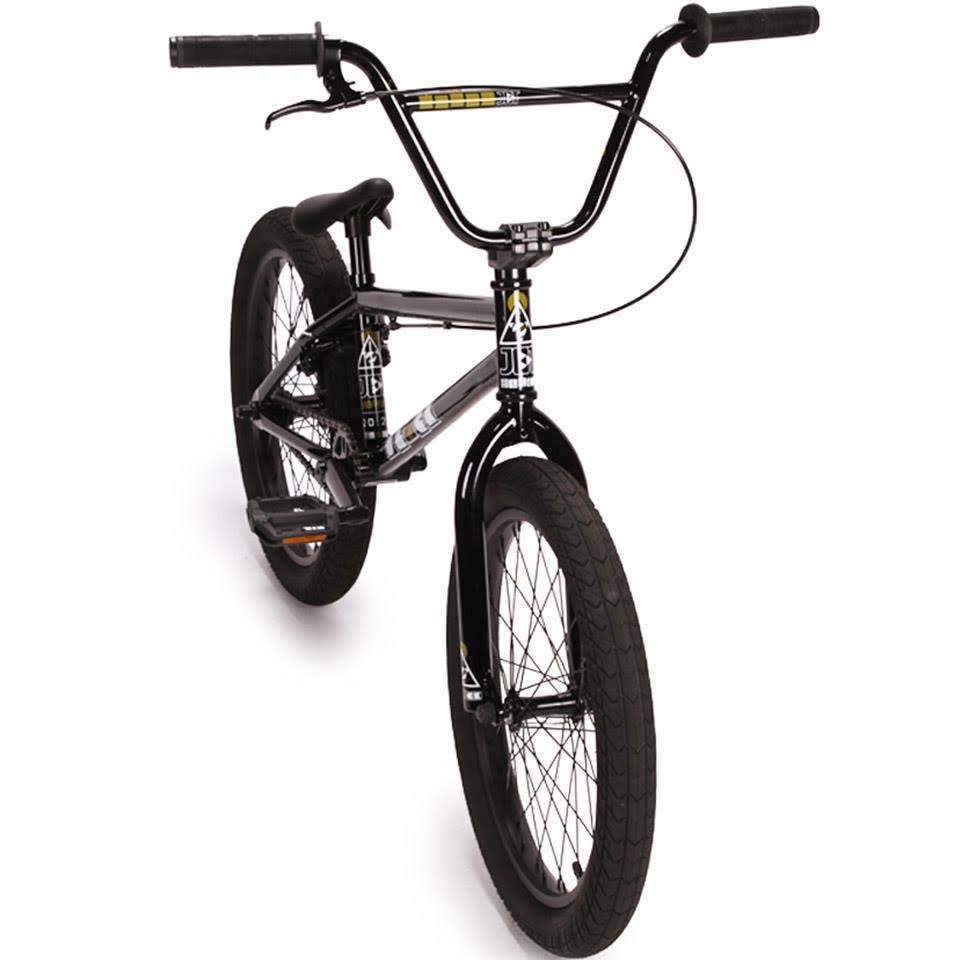 Gloss White with Green Camo BMX Bike A7472