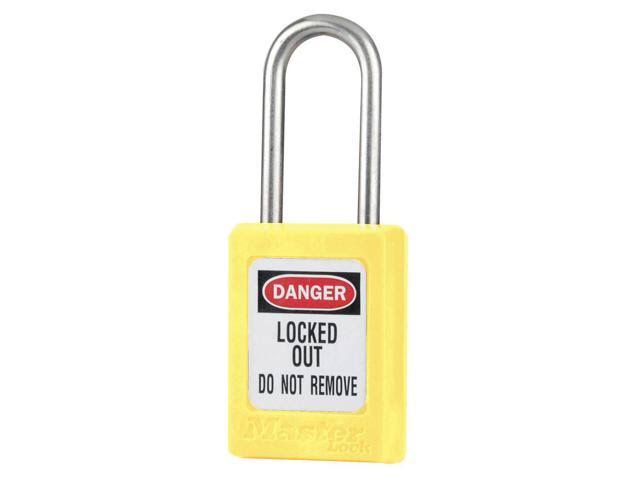 Yellow Lockout Padlock, PK6 J40115