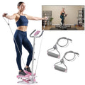 2-in-1 Smart Stepper Machine with Handlebar and Resistance Bands B978911