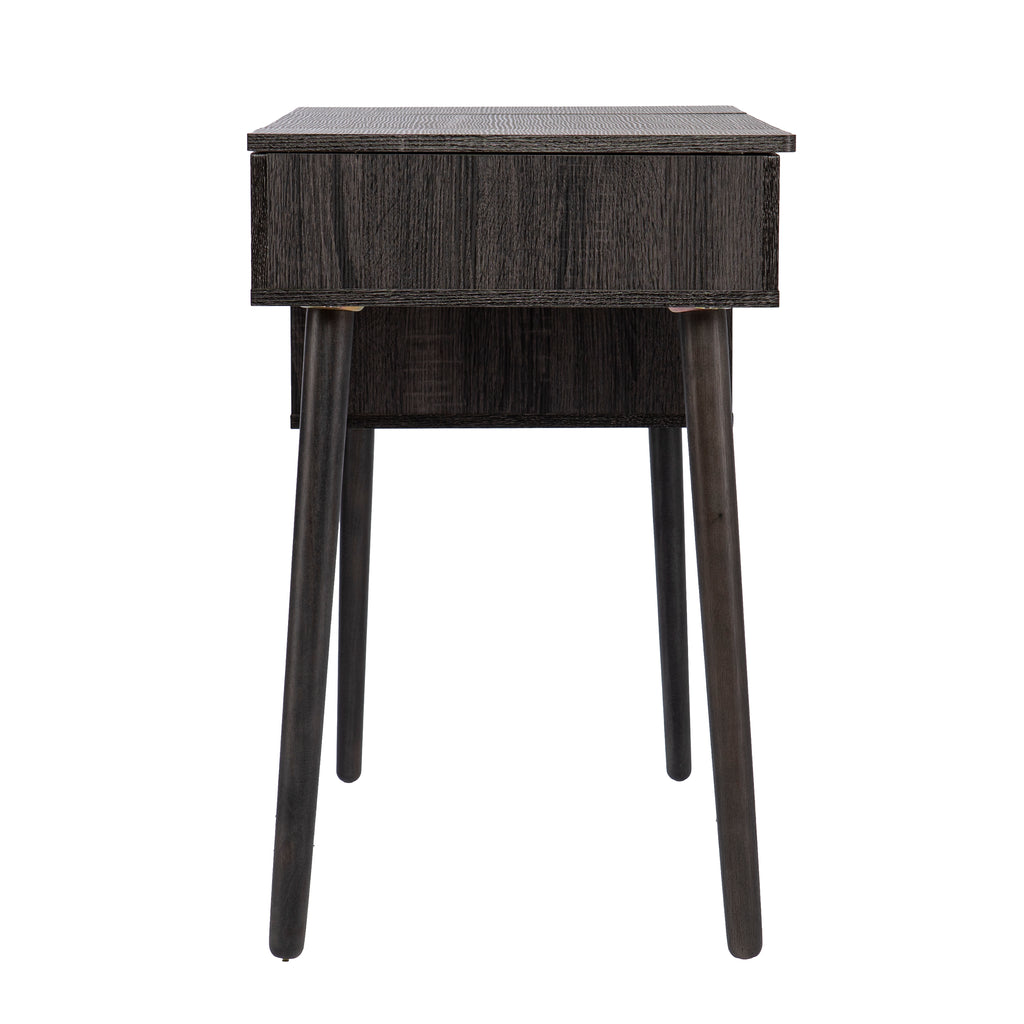 Storage Vanity with Mirror Freestanding Vanity Desk W809