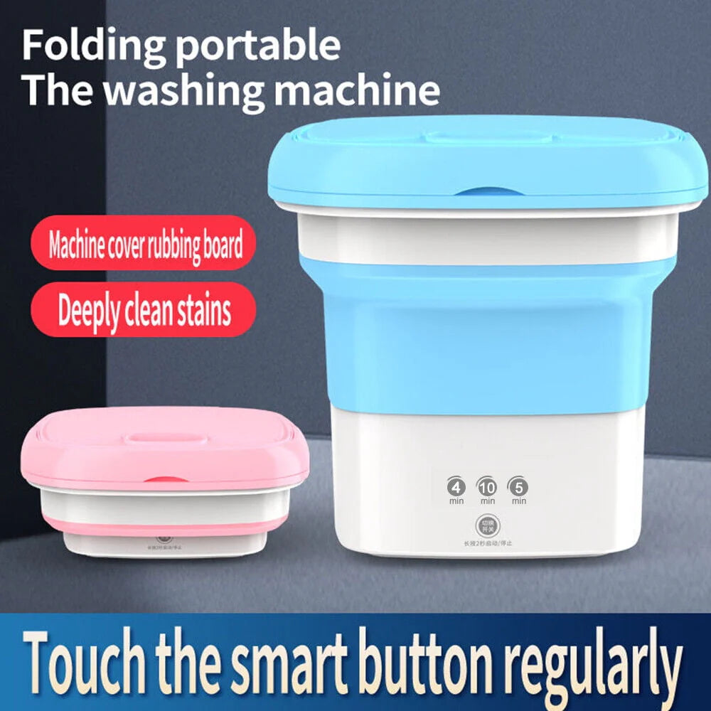 Mini Folding Washing Machine with Dryer Bucket V980