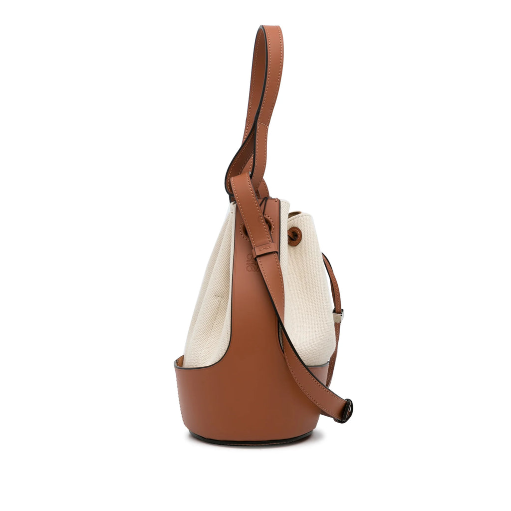 Brown Canvas Bucket Bag T76300