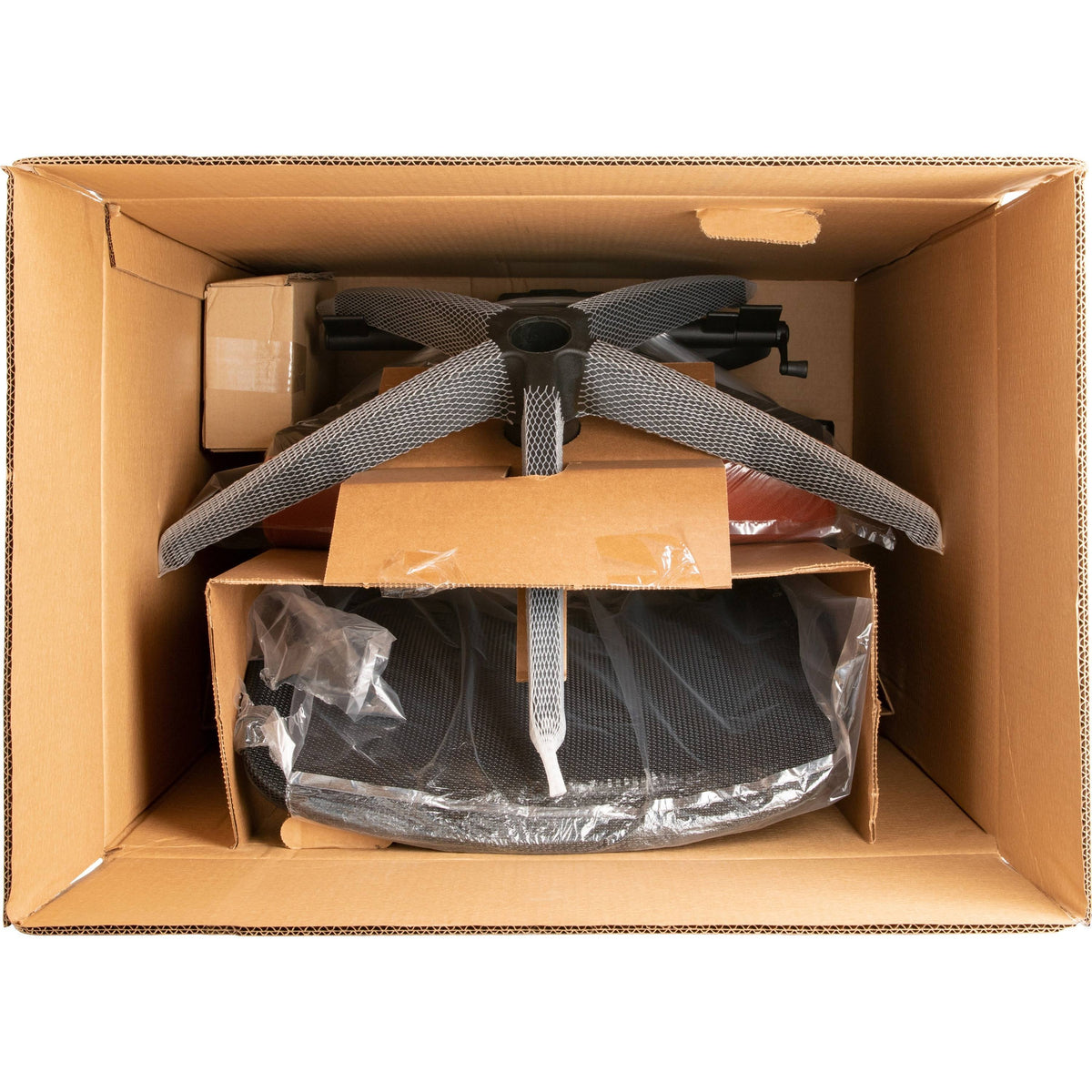 Orange Mesh Back Task Chair G48349