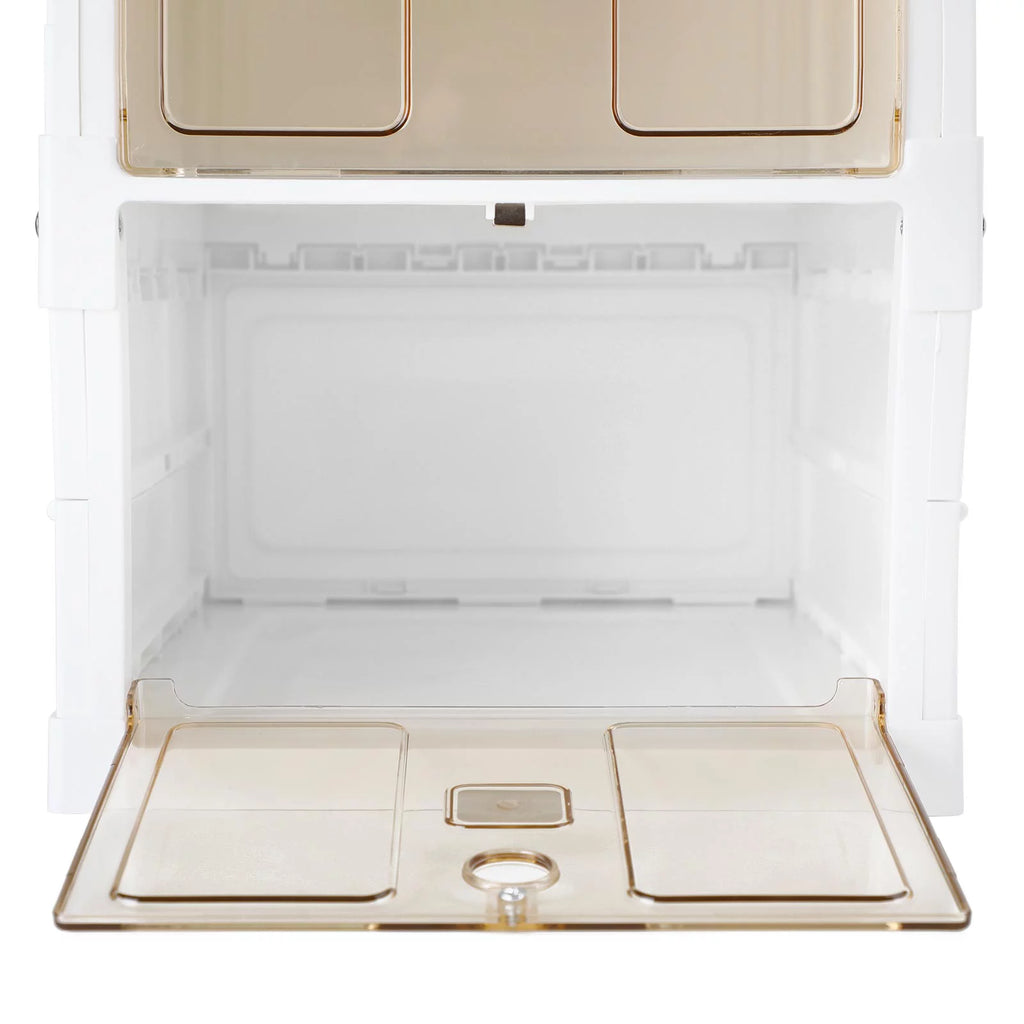 Shoes Box Organizer Containers with Lids T492507