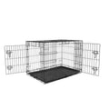 2-Door Folding Dog Crate M30018