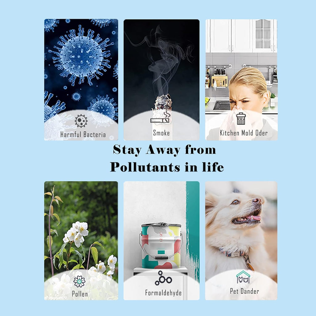 Black H13 True HEPA Air Purifier K618