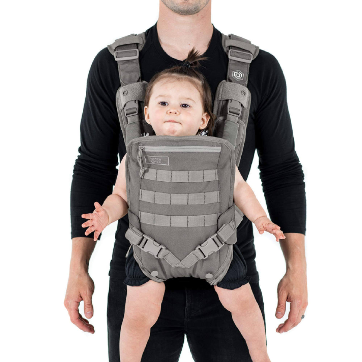 Gray Action Baby Carrier T5131