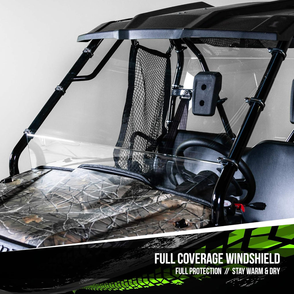 Compatible with Honda Pioneer 500 Full UTV Windshield 3/16" D9886