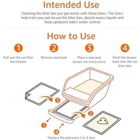 Cat Pad Refills for Litter Box H7507