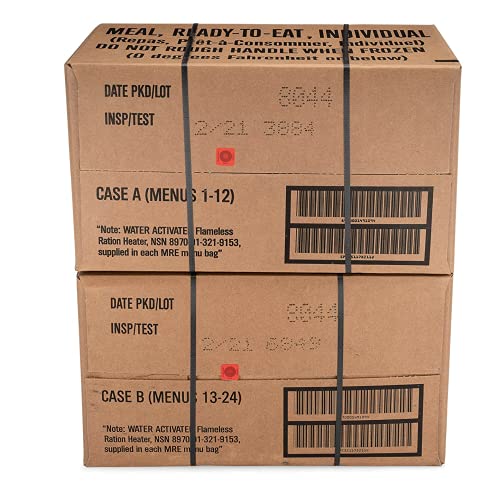 24ct MRE Meals Ready to Eat P91347