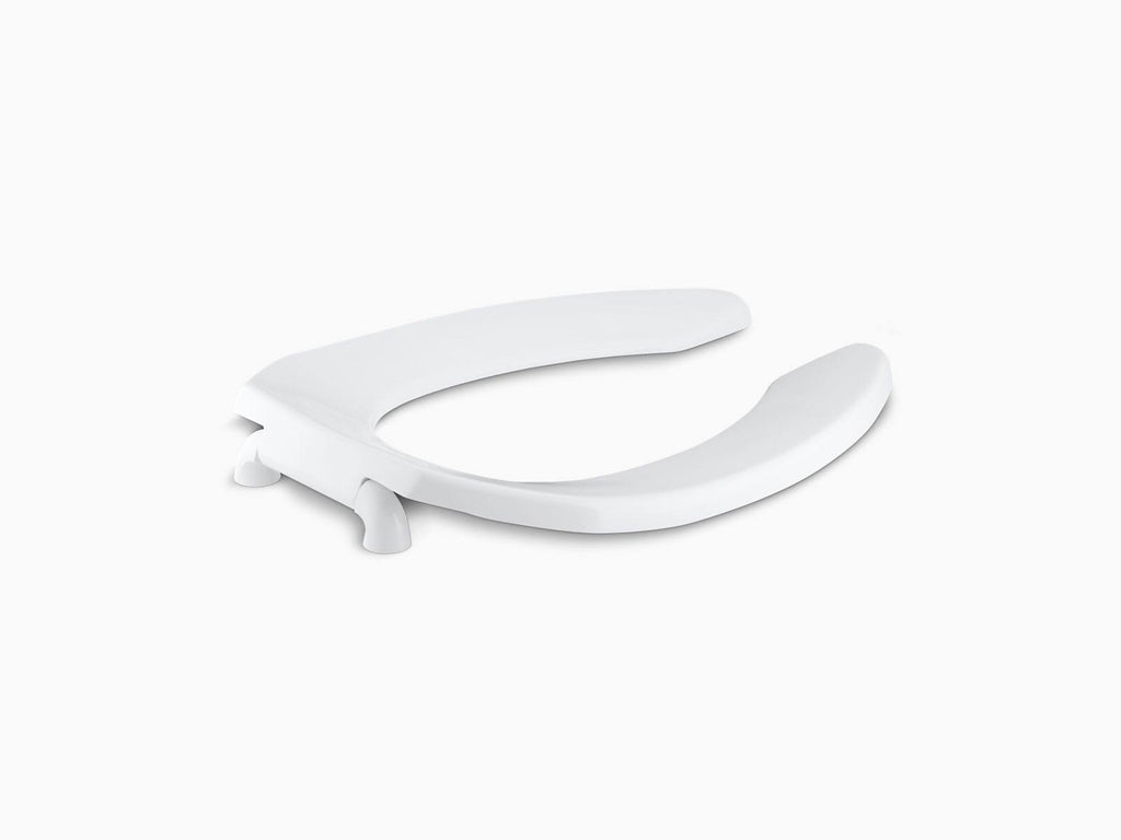 Elongated Toilet Seat with Check Hinge, White G68894
