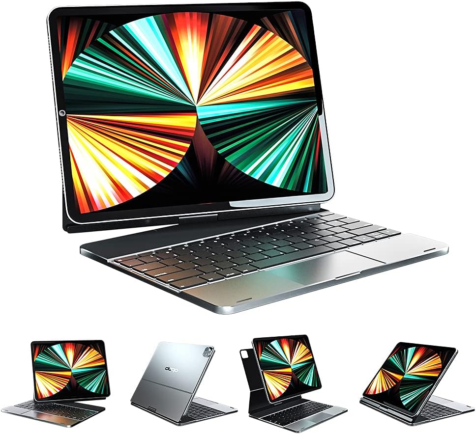 Magnetic Backlit Keyboard Case with Touchpad F8649