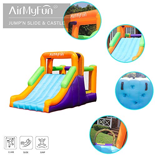 Bounce House with Slide Inflatable Bouncy Castle Q96322