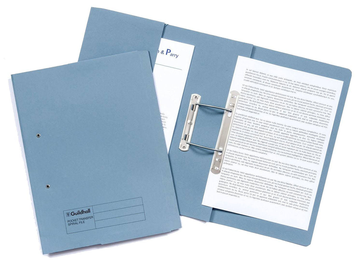 Folder Blue 350 mm x 242 mm D495905