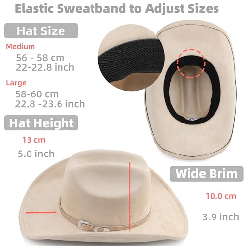 Wide Brim Cowboy Hat S9801