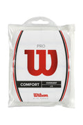 White Tennis Racket Overgrip - 12 Pack B9230