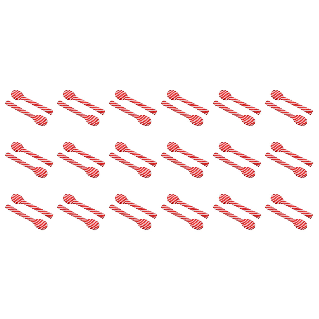 Edible Peppermint Candy Cane Spoon 36ct H4196