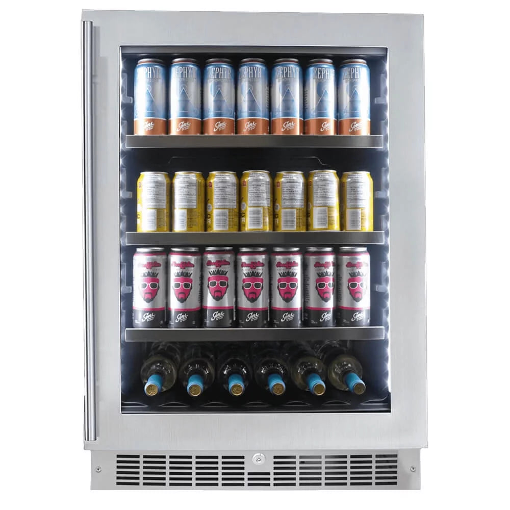 24 inch Stainless Single-Zone Beverage Center T3446