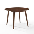 Mahogany Wood Round Dining Table I68309