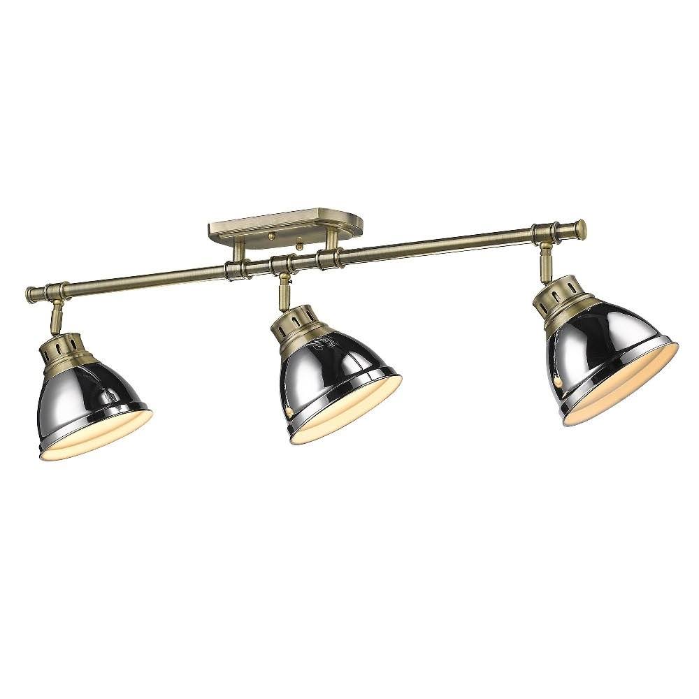 Chrome Semi-Flush Track Light K573