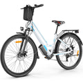 26'' Electric Bike with Carrier Rack S2221