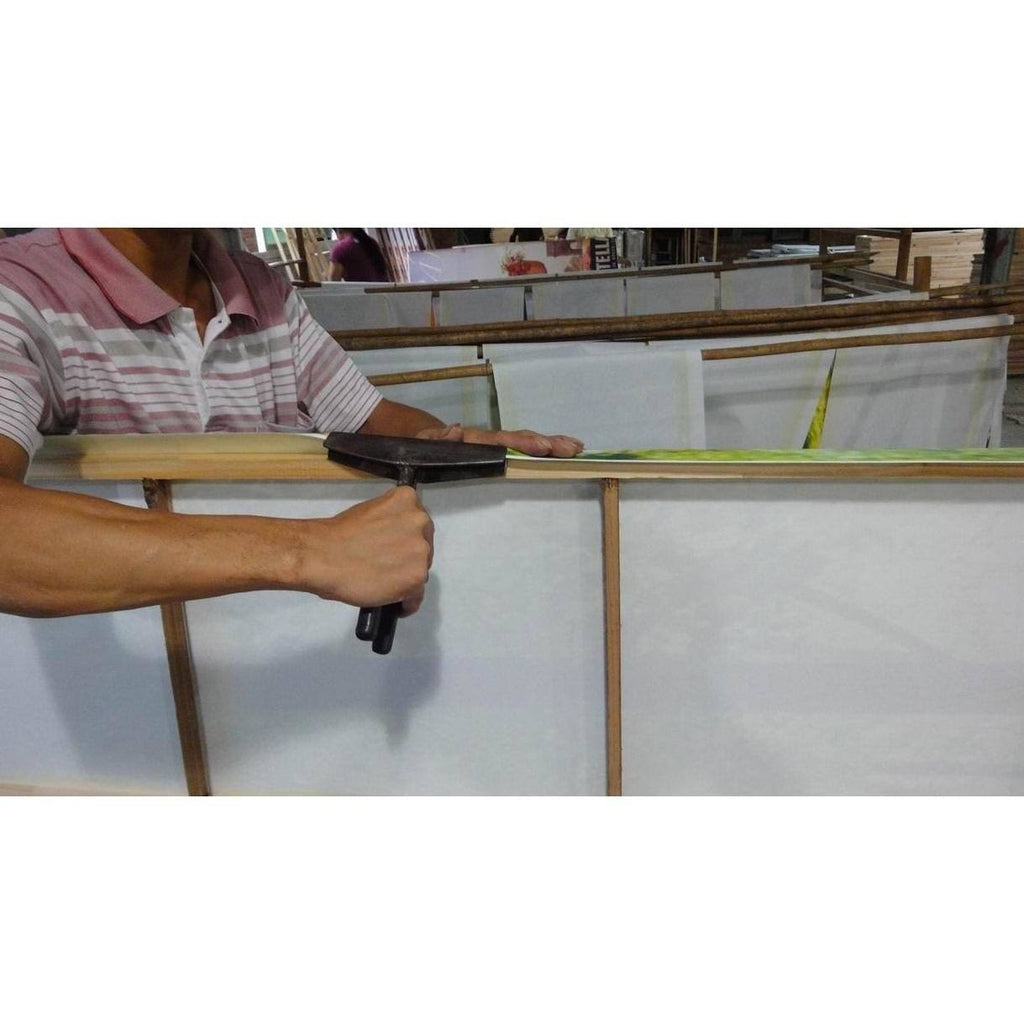 Golden Double Sided Room Divider F677