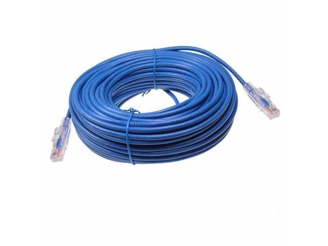 100 ft. Lockable Cat6 Patch Cord, Blue A80735