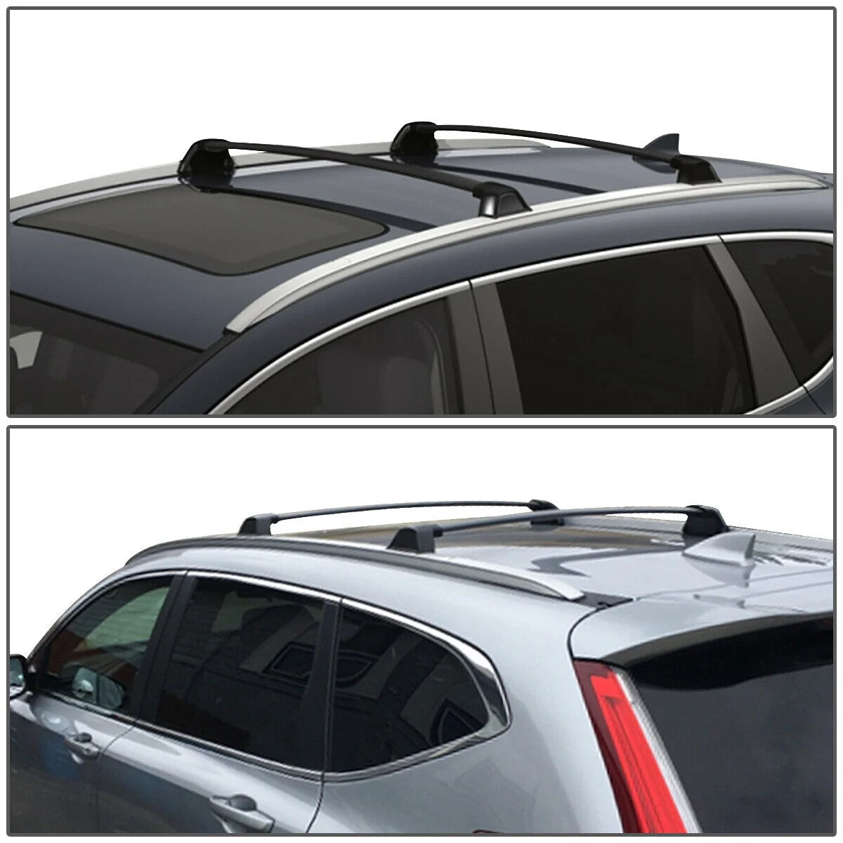 Aluminum Roof Rail Rack Cross Bar Luggage Carrier K8823