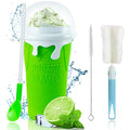 Blue Double Layers Silicone Slushy Cup Maker 500ml Y9374
