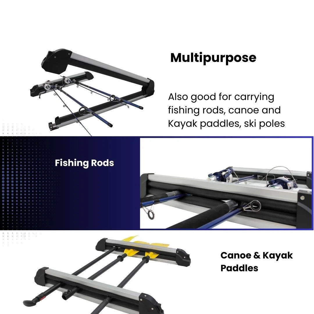 2PCS Universal Car Ski Snowboard Roof Racks Mount Y17517