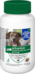 Chewable Flea Treatment for Large Dogs, 23-110 Pounds, Pack of 2 B983