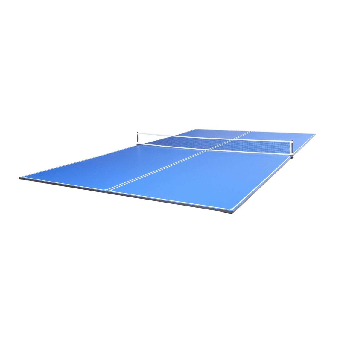 4-Piece Table Tennis Table Conversion Top with Ping Pong Net Set L468077