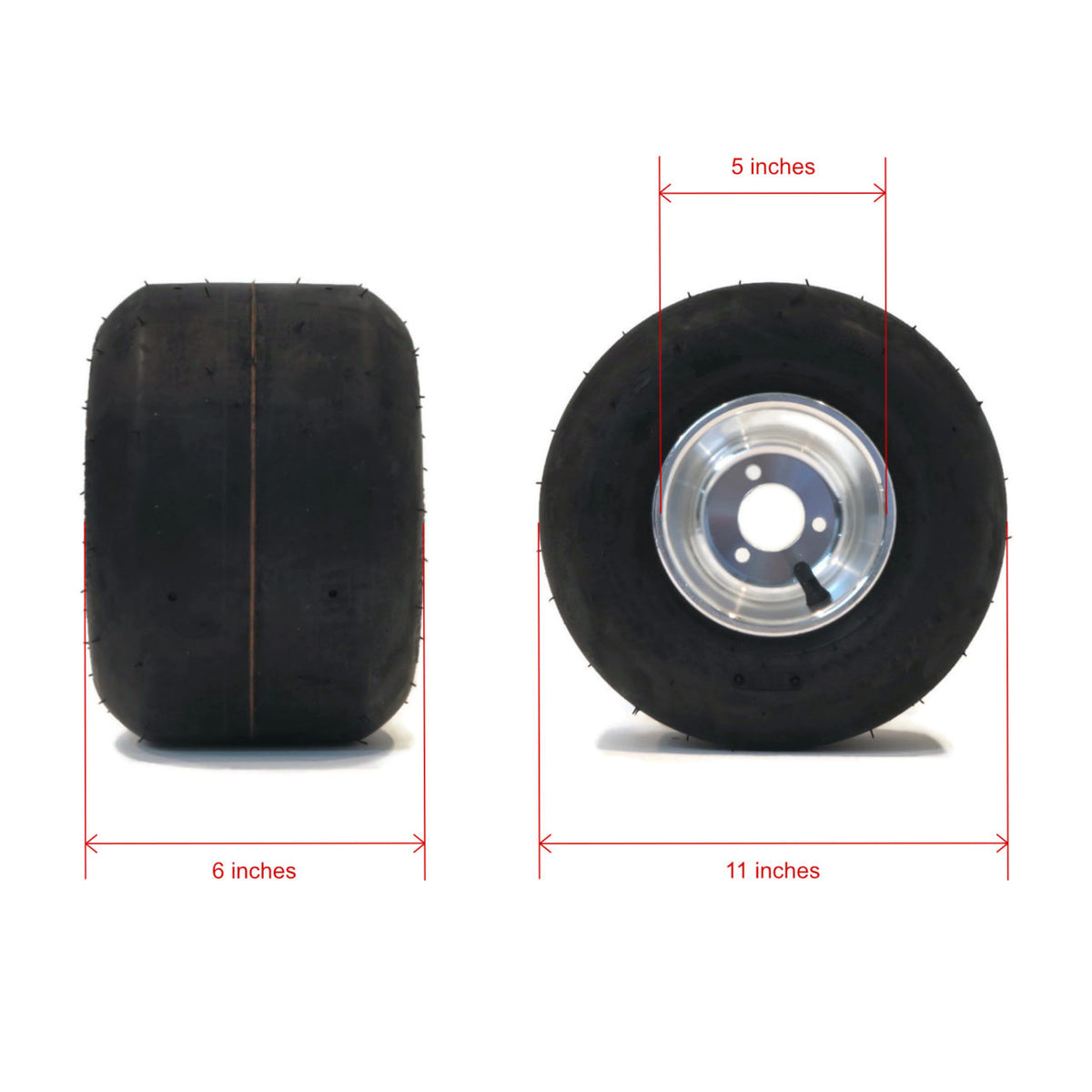 36 Inch Shaft Kit for Drift Trike Bikes with Bearing Hanger & Race Hubs V57215