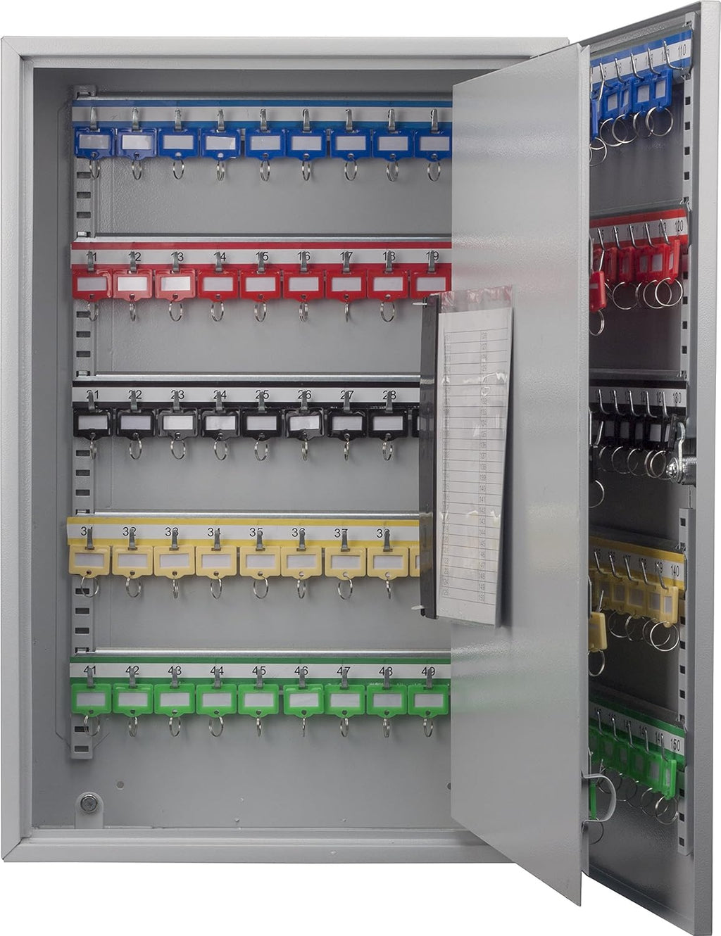 Key Cabinet Lock Box Grey, 14.75 x 5.5 x 21.75 Y124993