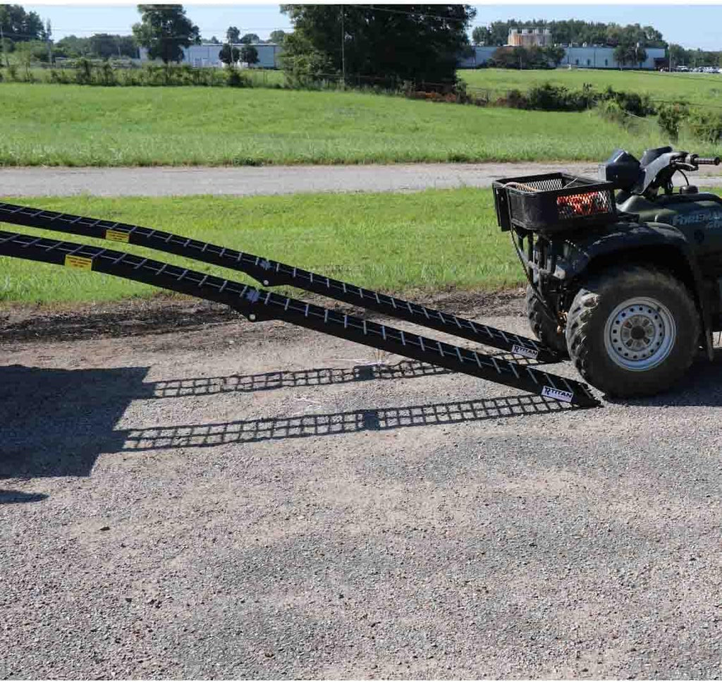 Folding Arch Ramps 10' Pair 1,600 lb. Capacity I426472