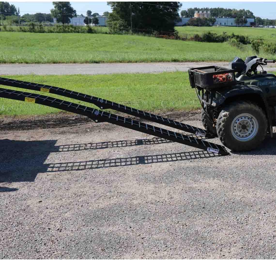 Folding Arch Ramps 10' Pair 1,600 lb. Capacity I426472