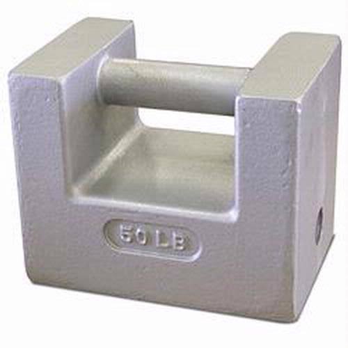 25lb Cast Iron Grip Handle Weight with Traceable Certificate V47340