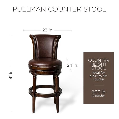 White Oak Finish Natural Color Fabric Counter Height Barstool with Back, Set of 2 T925729