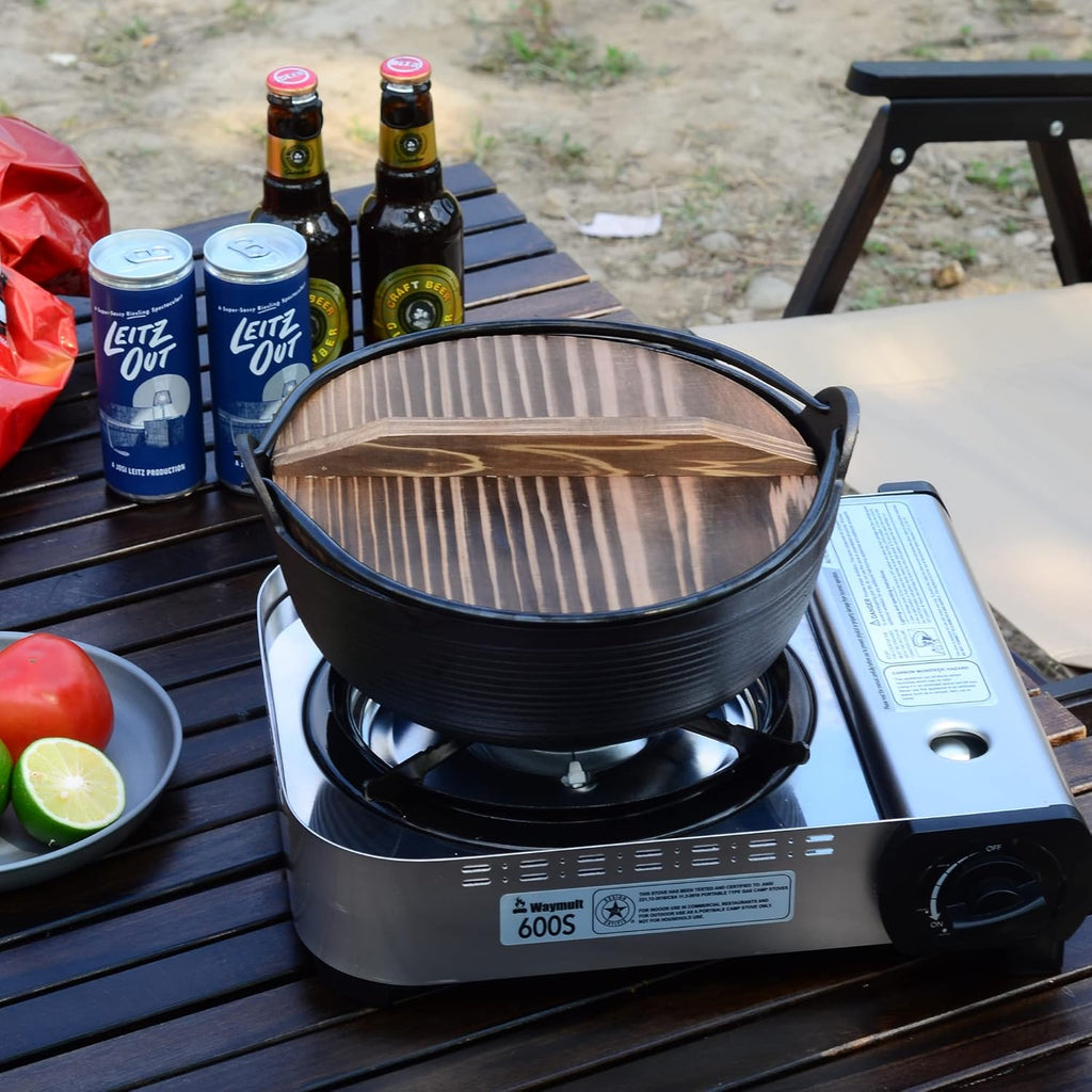 Portable Butane Stove Single Burner with Carrying Case L64379