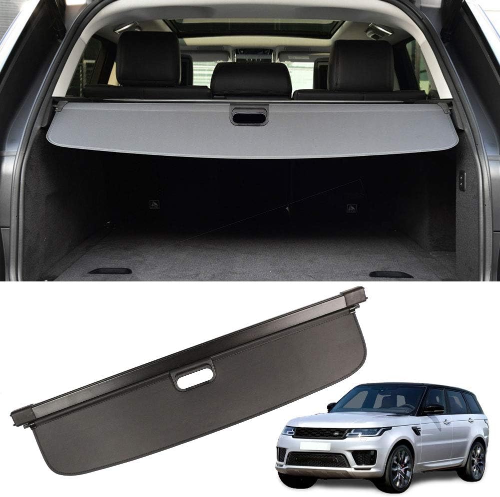 Black Retractable Cargo Cover D945