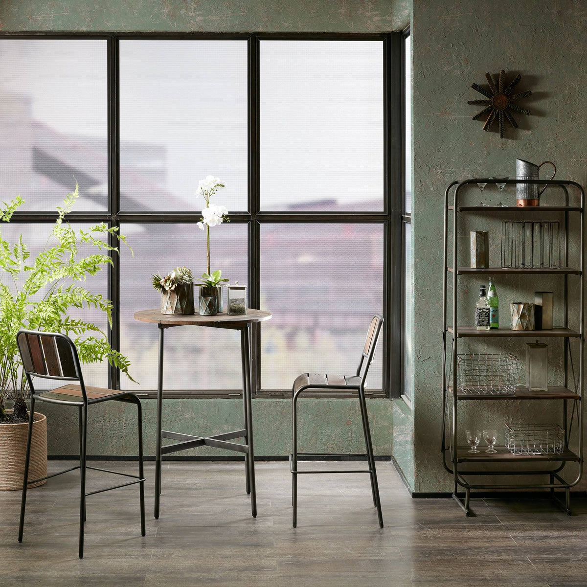 Light Brown Bar Table J24469