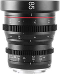 85mm T2.2 Manual Focus Cinema Lens for M43 Mount D483