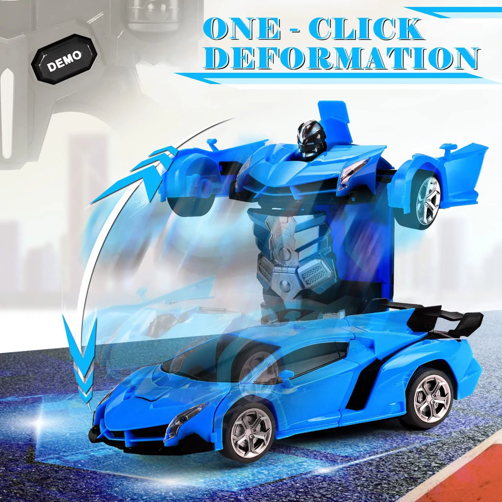 2-in-1 Transform Robot RC Racing Car, 1:18 Scale S8274
